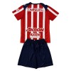 Chivas de Guadalajara Børn Hjemmebanesæt 2025-26 Kortærmet(+ Korte bukser)