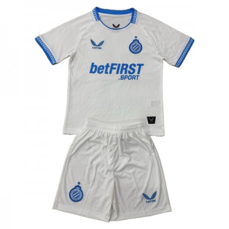 Club Brugge Børn Udebanesæt 2025-26 Kortærmet(+ Korte bukser)