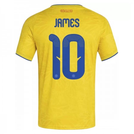 Colombia James 10 Hjemmebanesæt VM Fodbold 2026 Kortærmet