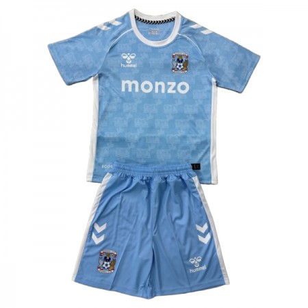 Coventry City Børn Hjemmebanesæt 2025-26 Kortærmet(+ Korte bukser)