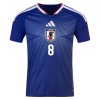 Japan Minamino 8 Hjemmebanesæt VM Fodbold 2026 Kortærmet