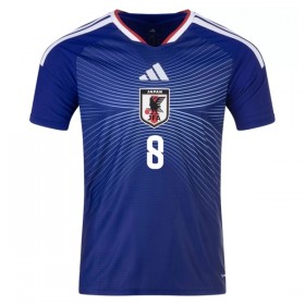 Japan Minamino 8 Hjemmebanesæt VM Fodbold 2026 Kortærmet