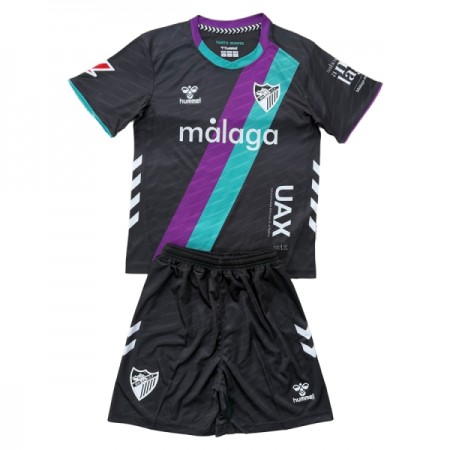 Malaga Børn Udebanesæt 2025-26 Kortærmet(+ Korte bukser)