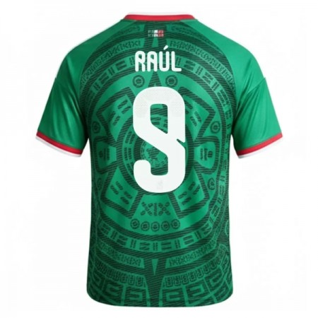 Mexico Raul 9 Hjemmebanesæt VM Fodbold 2026 Kortærmet