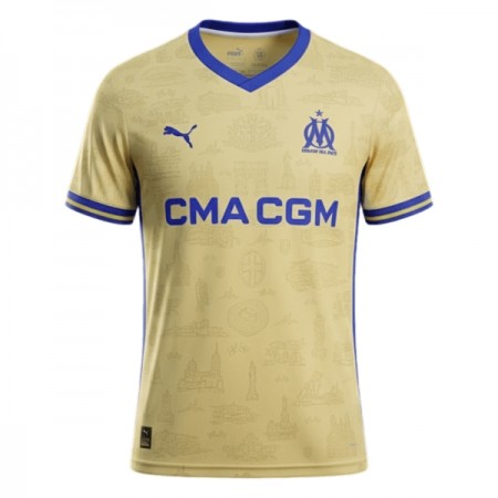 Olympique de Marseille 4.sæt 2025-26 Kortærmet