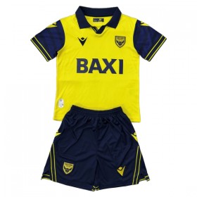 Oxford United Børn Hjemmebanesæt 2025-26 Kortærmet(+ Korte bukser)