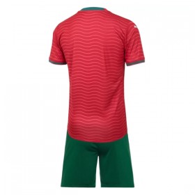 Portugal Børn Hjemmebanesæt VM Fodbold 2026 Kortærmet(+ Korte bukser)