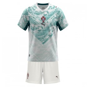 Portugal Børn Udebanesæt VM Fodbold 2026 Kortærmet(+ Korte bukser)