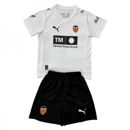 Valencia CF Børn Hjemmebanesæt 2025-26 Kortærmet(+ Korte bukser)