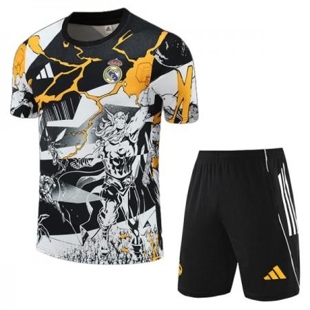 Real Madrid Marvel Special Edition Børn Trøje 2025-26 Kortærmet(+ Korte bukser)