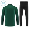 AC Milan Børn Grøn Trænings Sweatshirt Kvart-Zip 2025-26