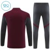 Arsenal Børn Rød Trænings Sweatshirt Kvart-Zip 2025-26