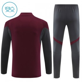 Arsenal Børn Rød Trænings Sweatshirt Kvart-Zip 2025-26