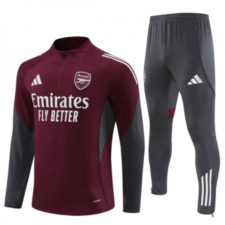 Arsenal Rød Trænings Sweatshirt Kvart-Zip 2025-26