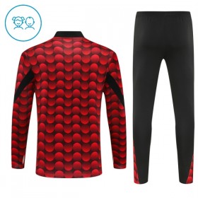 Feyenoord Rotterdam Børn Rød Trænings Sweatshirt Kvart-Zip 2025-26
