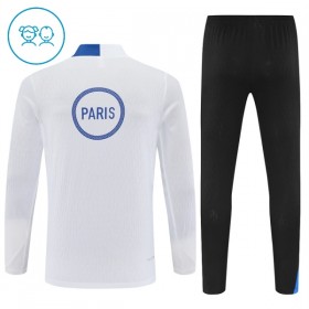 Paris Saint-Germain Børn Hvid Trænings Sweatshirt Kvart-Zip 2025-26