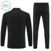 Real Madrid Børn Sort Trænings Sweatshirt Kvart-Zip 2025-26