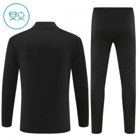 Real Madrid Børn Sort Trænings Sweatshirt Kvart-Zip 2025-26