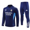 Real Madrid Navy Version Trænings Sweatshirt Kvart-Zip 2025-26