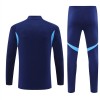Real Madrid Navy Version Trænings Sweatshirt Kvart-Zip 2025-26