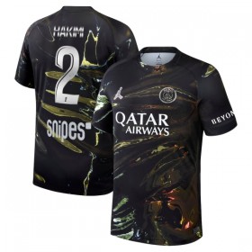 Paris Saint-Germain Hakimi 2 Night Edition Trøje 2025-26 Kortærmet