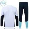 Argentina Børn Hvid Trænings Sweatshirt Kvart-Zip 2026-27