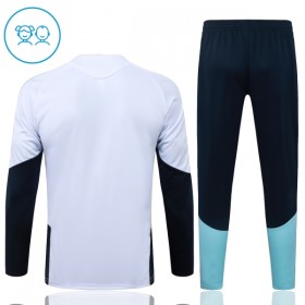 Argentina Børn Hvid Trænings Sweatshirt Kvart-Zip 2026-27