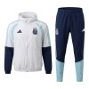 Argentina Hvid Trænings jacke Hoodie 2026-27