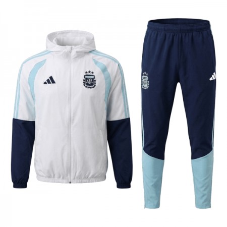 Argentina Hvid Trænings jacke Hoodie 2026-27