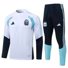 Argentina Hvid Trænings Sweatshirt Kvart-Zip 2026-27