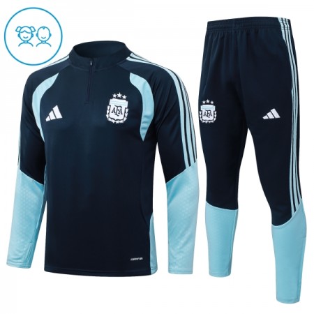 Argentina Navy Version Børn Trænings Sweatshirt Kvart-Zip 2026-27