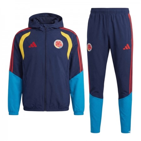 Colombia Navy Version Trænings jacke Hoodie 2026-27