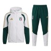 Italien Hvid Trænings jacke Hoodie 2026-27