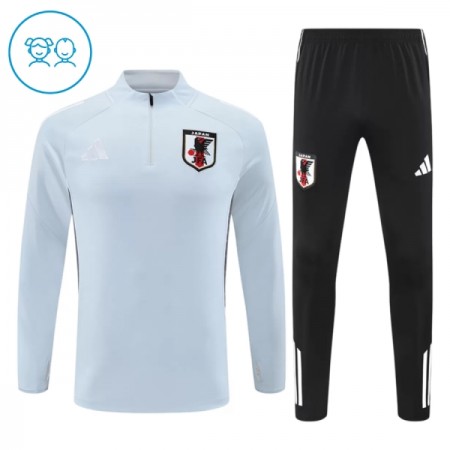 Japan Børn Hvid Trænings Sweatshirt Kvart-Zip 2026