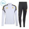 Real Madrid Børn Hvid Trænings Sweatshirt Kvart-Zip 2026-27