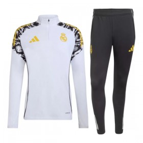 Real Madrid Hvid Trænings Sweatshirt Kvart-Zip 2026-27