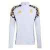 Real Madrid Hvid Trænings Sweatshirt Kvart-Zip 2026-27