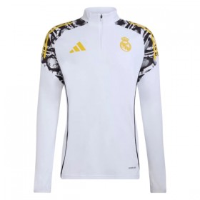 Real Madrid Hvid Trænings Sweatshirt Kvart-Zip 2026-27