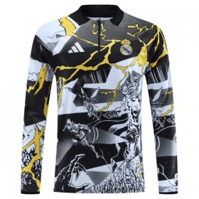 Real Madrid Marvel Sort Trænings Sweatshirt Kvart-Zip 2026-27