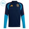 Spanien Navy Version Børn Trænings Sweatshirt Kvart-Zip 2026-27