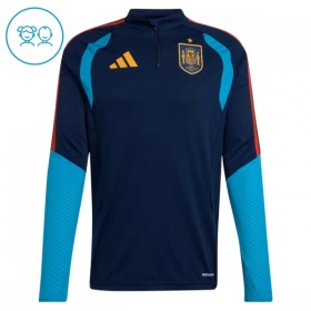 Spanien Navy Version Børn Trænings Sweatshirt Kvart-Zip 2026-27