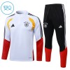 Tyskland Børn Hvid Trænings Sweatshirt Kvart-Zip 2026-27
