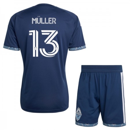 Vancouver Whitecaps Muller 13 Børn Udebanesæt 2026 Kortærmet(+ Korte bukser)