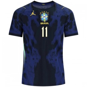Brasilien Raphinha 11 Udebanesæt VM Fodbold 2026 Kortærmet