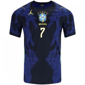 Brasilien Vini JR. 7 Udebanesæt VM Fodbold 2026 Kortærmet