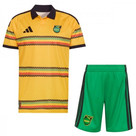 Jamaica Børn Hjemmebanesæt VM Fodbold 2026 Kortærmet(+ Korte bukser)