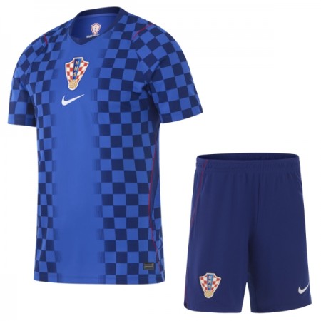 Kroatien Børn Udebanesæt VM Fodbold 2026 Kortærmet(+ Korte bukser)