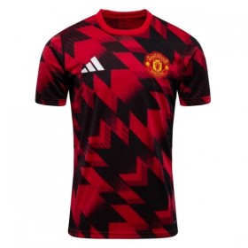 Manchester United Pre-Match Trøje Rød 2025-26 Kortærmet
