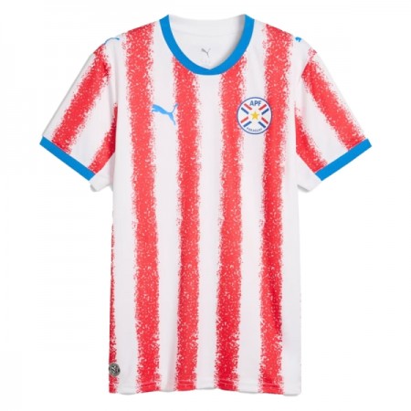 Paraguay Hjemmebanesæt VM Fodbold 2026 Kortærmet