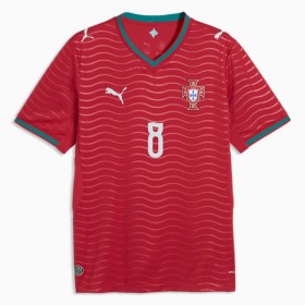 Portugal B. Fernandes 8 Hjemmebanesæt VM Fodbold 2026 Kortærmet